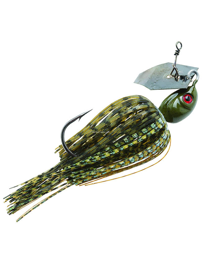 Z-Man Project Z Chatterbait Bladed Swim Jig - 3/8oz Dark Green Pumpkin CB-PZ38-10