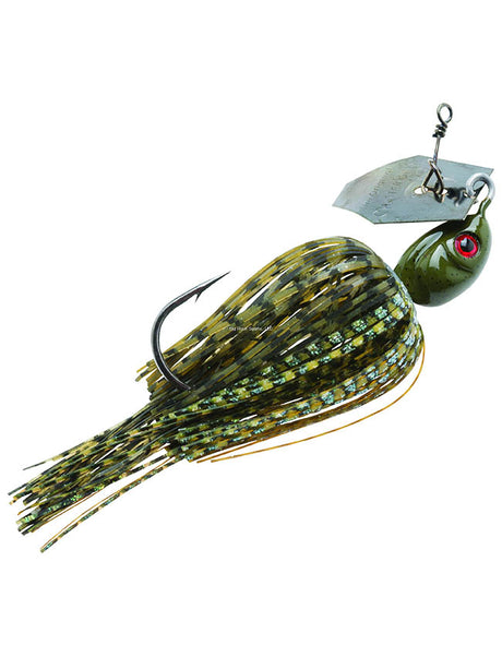 Z-Man Project Z Chatterbait Bladed Swim Jig - 3/8oz Dark Green Pumpkin CB-PZ38-10
