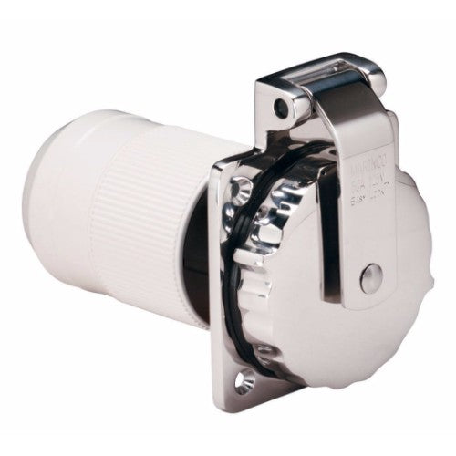 Marinco - 50A INLET 4-Wire SS 6373ELB