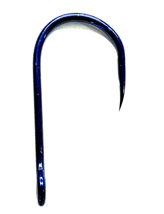 Maruto Siwash High Carbon & Chemically Sharpened Hooks - Dark Blue - 6/0 - 6 Pack