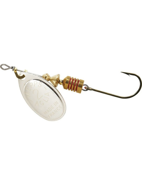 Mepps Aglia In Line Spinner - #2 (1/16oz) Silver Blade