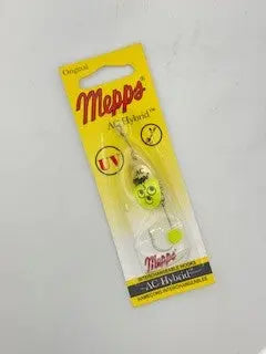 MEPPS AC HYBRID - CHARTREUSE/GOLD 1/4OZ Mepps