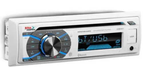 BOSS AUDIO MR508UABW Marine Stereo w/ Bluetooth & CD Player