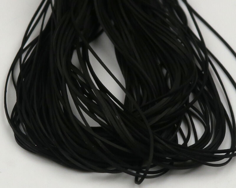 Hareline Micro Silicone Legs - Black #11