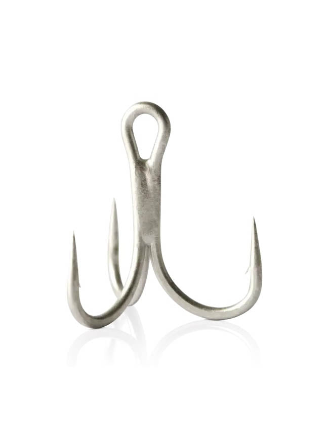 Mustad UltraPoint InLine Treble Hooks - Durasteel - Size 4 - 4 Pack