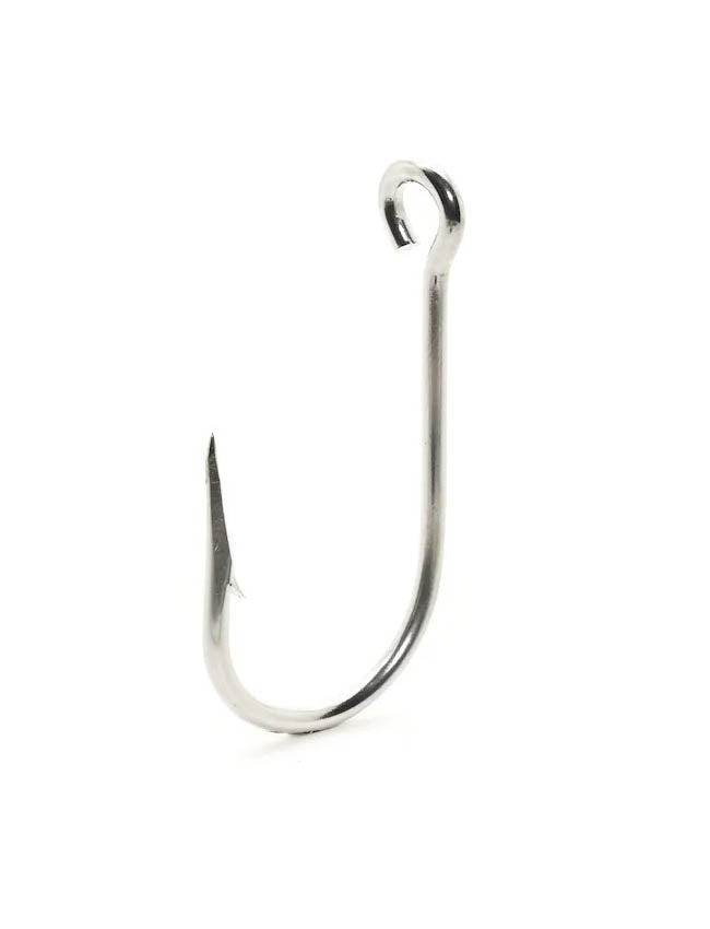 Mustad Salmon Siwash Hook with Open Eye - 3/0 8 Pack