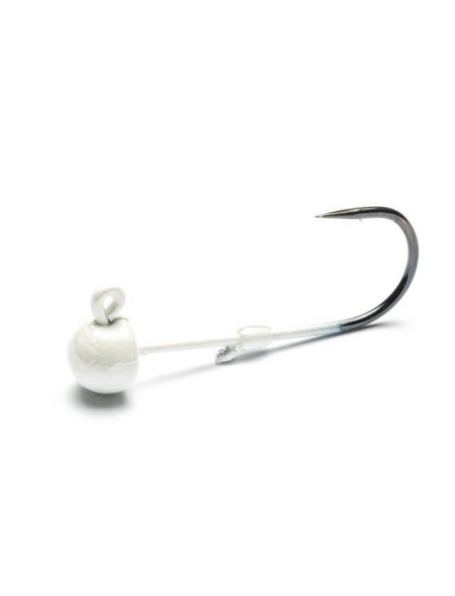 Mustad Addicted Worm Head 1/8oz - Pearl