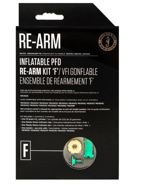 Mustang Re-Arm Kit "F" - 33g Auto/Manual (No Bayonet) MA7113
