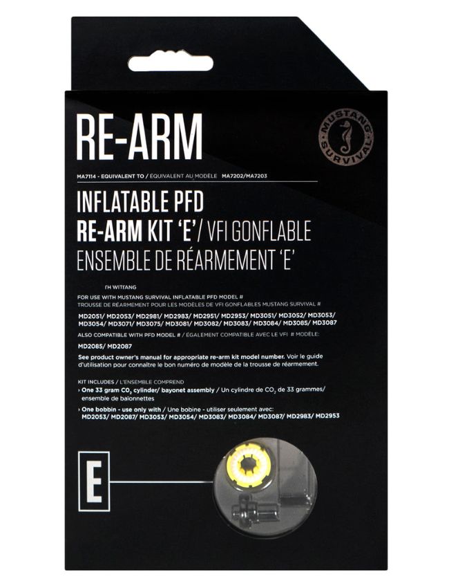Mustang Re-Arm Kit Type "E" - 33G Auto/Manual (with Bayonet) MA7114