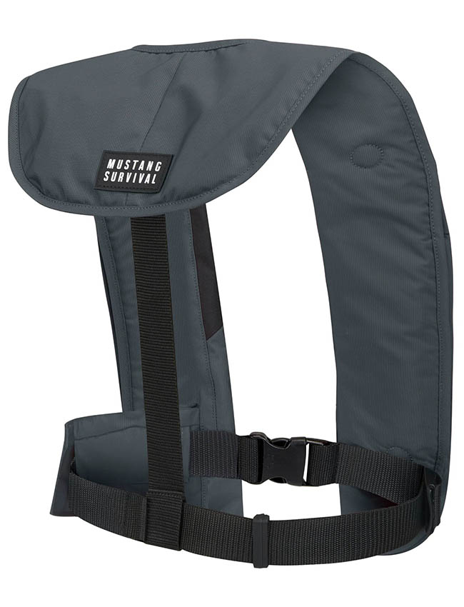Mustang MIT 150 Convertible Auto/Manual Inflatable PFD MD2021-GRY