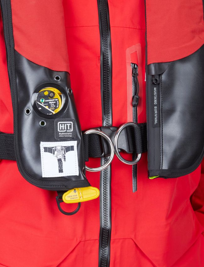 Mustang Inflatable H.I.T Auto W/HR MD315402-RD