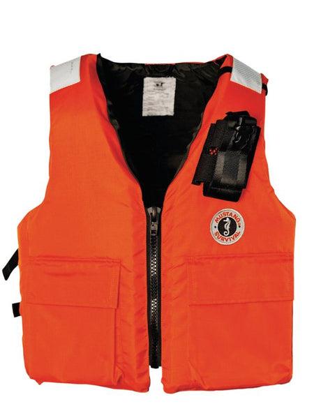 Mustang Commercial PFD with Radio pouch MV3119RP-S - S