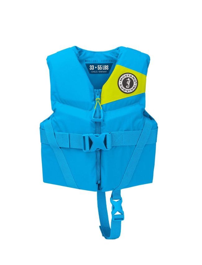 Mustang REV Child Foam Vest 33-55 MV3565-268