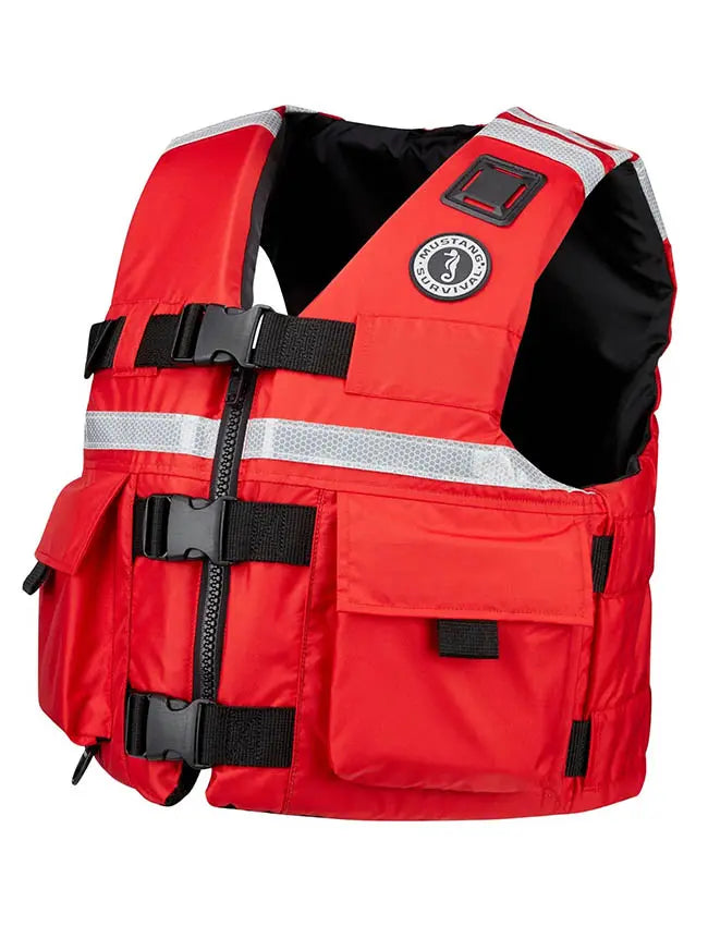Mustang SAR Life Vest with SOLAS Reflective Tape MV5606-4-S - Small