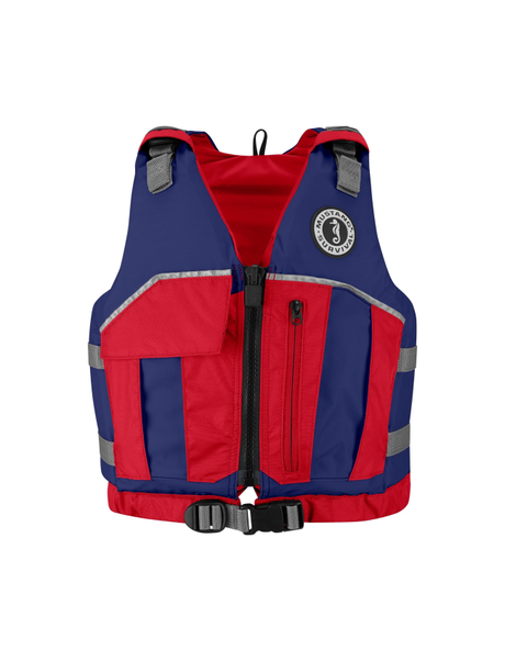 Mustang Youth Reflex Foam Vest MV7030-80 - Navy/Red:https