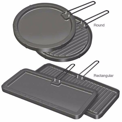 Magma Non-Stick Griddles A10-195 - 8" x 17" Rectangle Griddle
