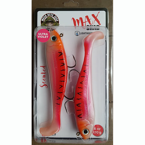 Lighthouse Max Shad 6oz Swimtail - Wontunoffish