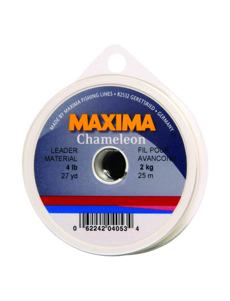 Maxima Chameleon Fishing Line - Leader Wheel - 10lbs X 27yds