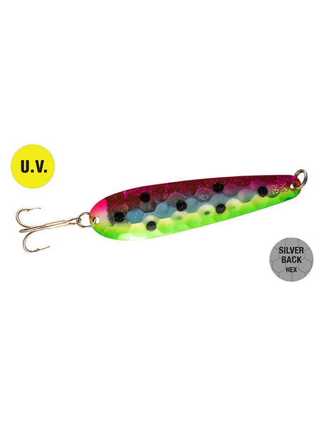 Northern King Lures 4D Trolling Spoon 3-5/16" - UV Watermelon