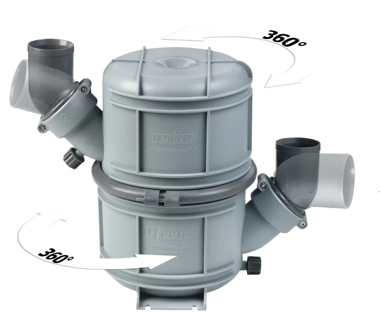 Vetus NLP50 Waterlock Muffler, 2" NLP50