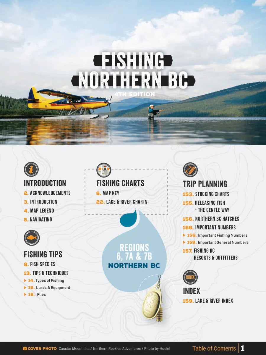 Northern BC Fishing Charts 978-1-989175-17-0