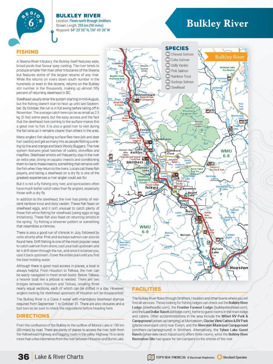 Northern BC Fishing Charts 978-1-989175-17-0