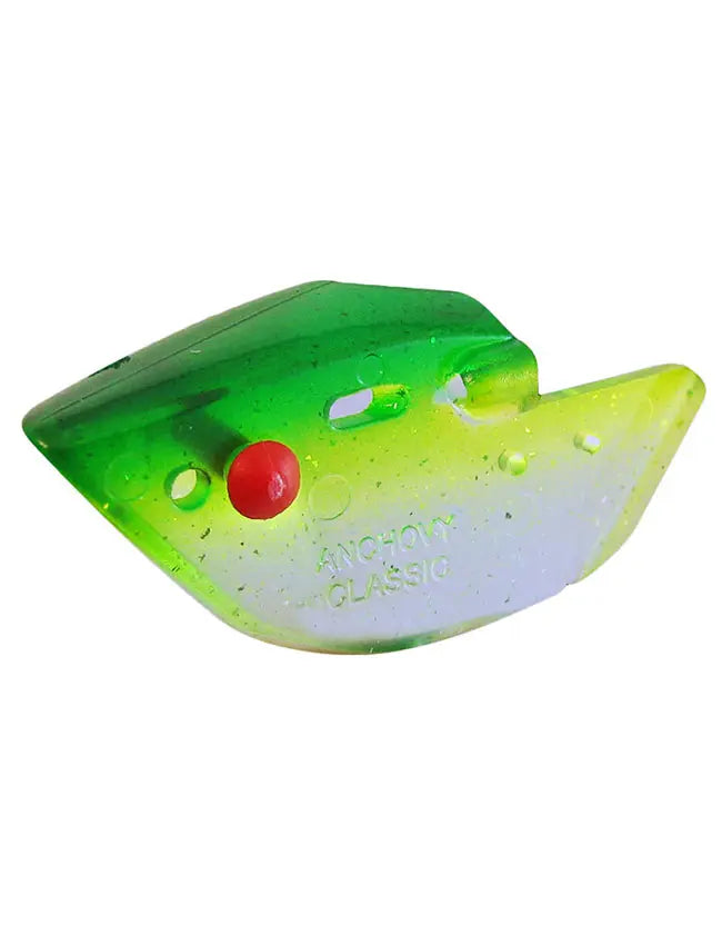 Oki Anchovy Classic Jellyfish Silverflake Yellow Green Mist - Bulk (1251T)