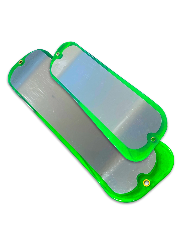 Oki Big Shooter Green Mirror - Chrome OBS-20GMC