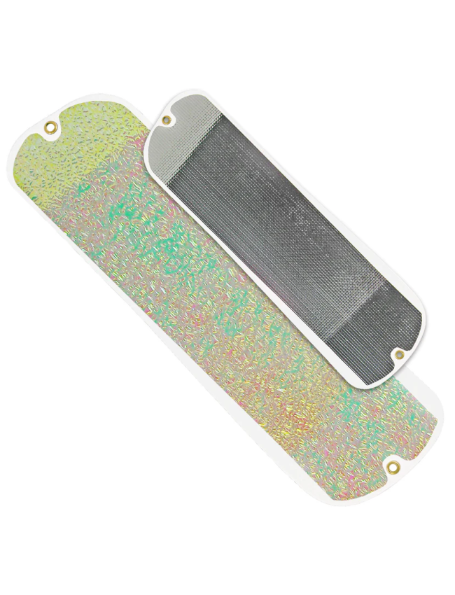 Oki Big Shooter Flasher - White Glow/Embossed OBS-50GL-EMB