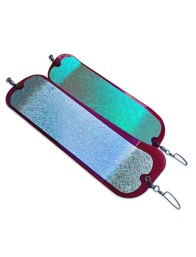 Oki Big Shooter Shimmer Series - Purple UV - Silver/Glow OBS-70SILSHIM