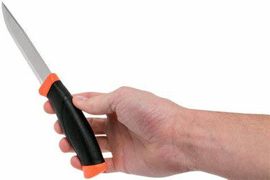 MoraKniv Companion F Serrated Orange Serrated knife