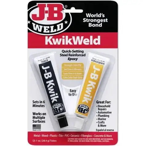 JB-Weld 8276 KwikWeld™ Twin Tube Epoxy – 2 oz J-B Weld