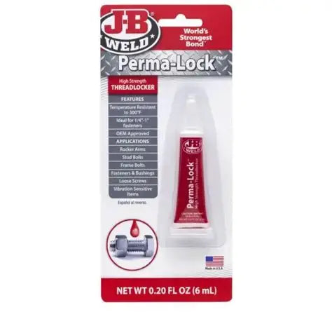 J-B Weld 27106 Perma-Lock Red Threadlocker J-B Weld