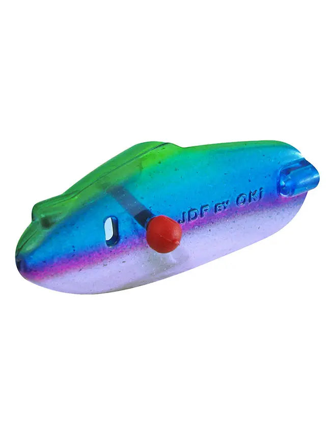 Oki JDF Jellyfish Silver Flake Coho Special Teaser Head - Bulk (1128)