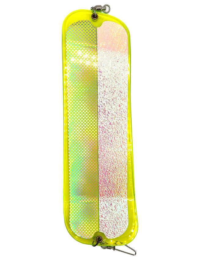 Oki Big Shooter Flasher HC Custom - Chartreuse UV Scale Glow 50/50 OBS-HC30RSSCGLCR
