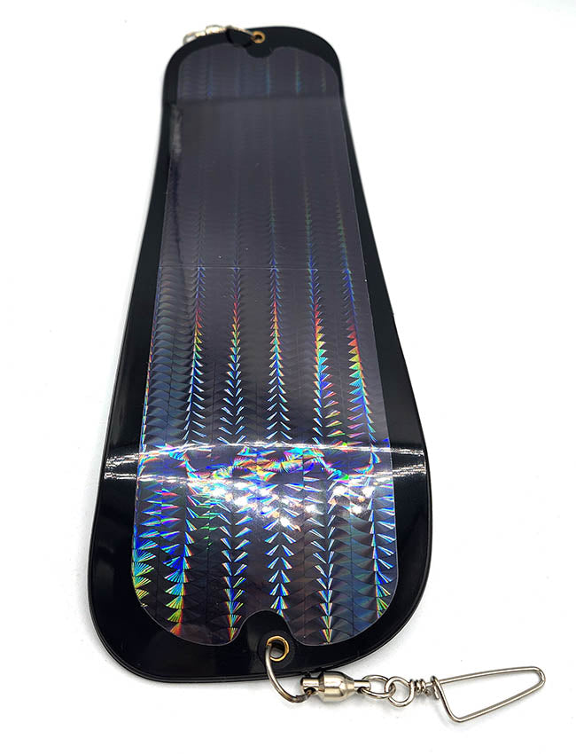 *Oki Big Shooter Flasher HC Custom - 'Crush Series' Black UV Black Squiggle OBS-HC95-GLCR113