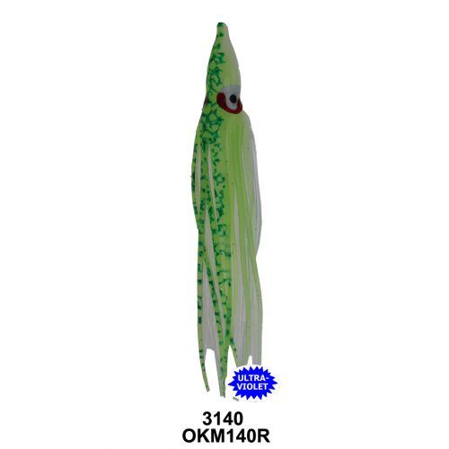 Yamashita Octopus - OKM140R 16285 - Rigged 1 Pack