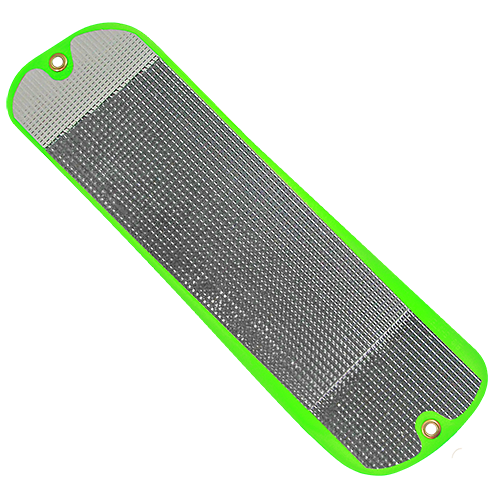 O'ki Lil' Shooter Flasher - Green Silver Embossed OLS-20SILEMB