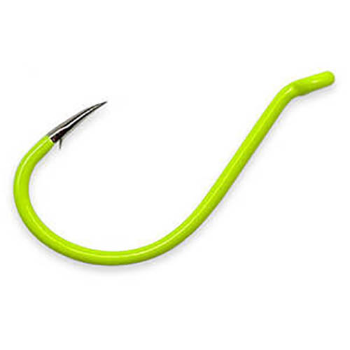 Gamakatsu Octopus Hooks - Fluorescent Chartreuse 02613-C - 3/0 - 5pk