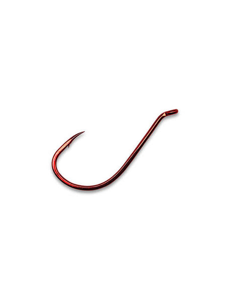 Gamakatsu Octopus Hooks - Red 02306-25 - #8 - 25pk