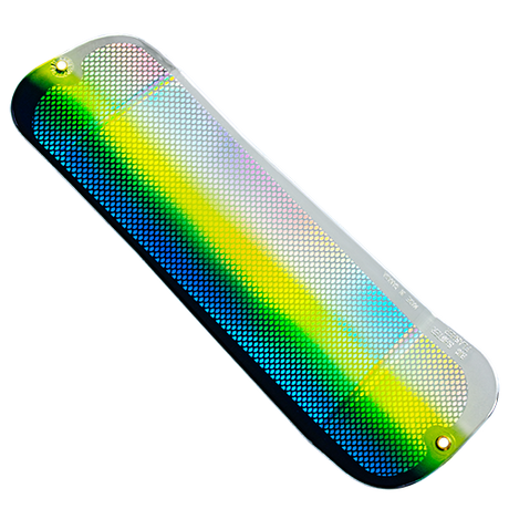 Oki Big Shooter Flasher Metallic Chrome Herring Aid OBS-90HA