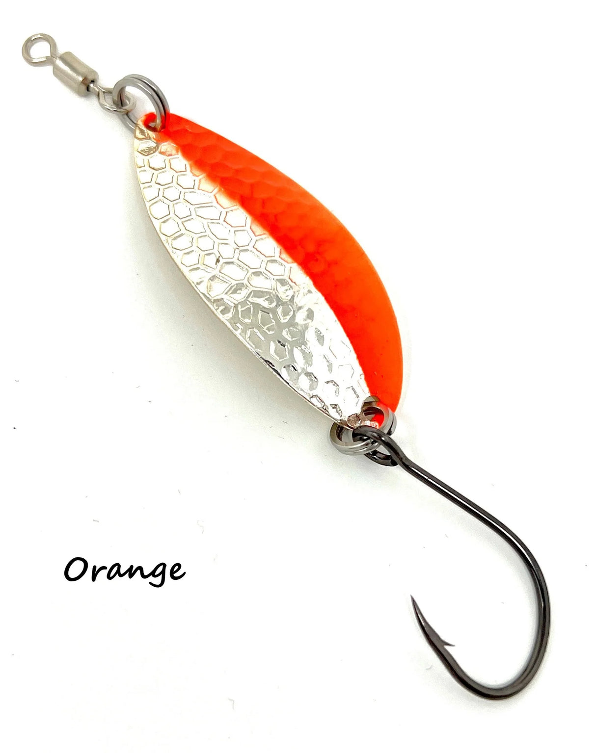 Prime Lures Glory Spoon - Orange Silver - 2/5oz