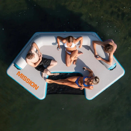 REEFLITE LOUNGE | Lightweight Water Lounger + Easy-up Mission Outdoor