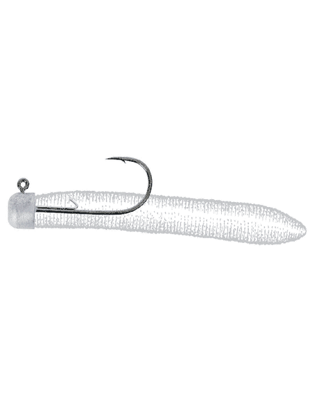 Owner Block Head Hooks - Green Pumpkin - 3/16 oz