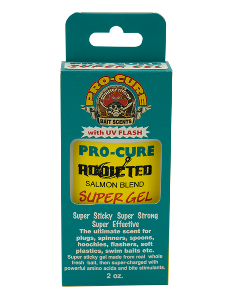 Pro-Cure Super Gel with UV Flash - Addicted Salmon - 8oz Guide Size