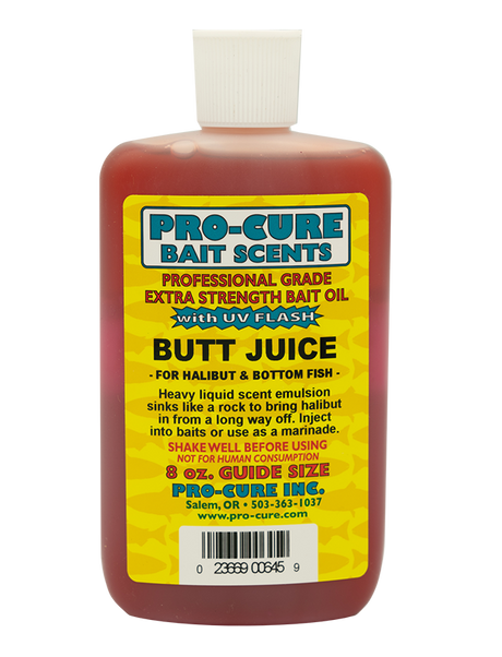 Pro-Cure Bait Oil with UV Flash - Butt Juice - 2oz