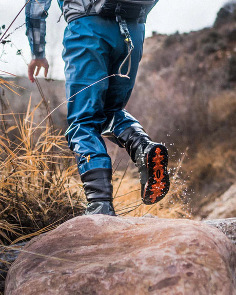 Men's Freestone Wading Boot - Rubber Sole - 9