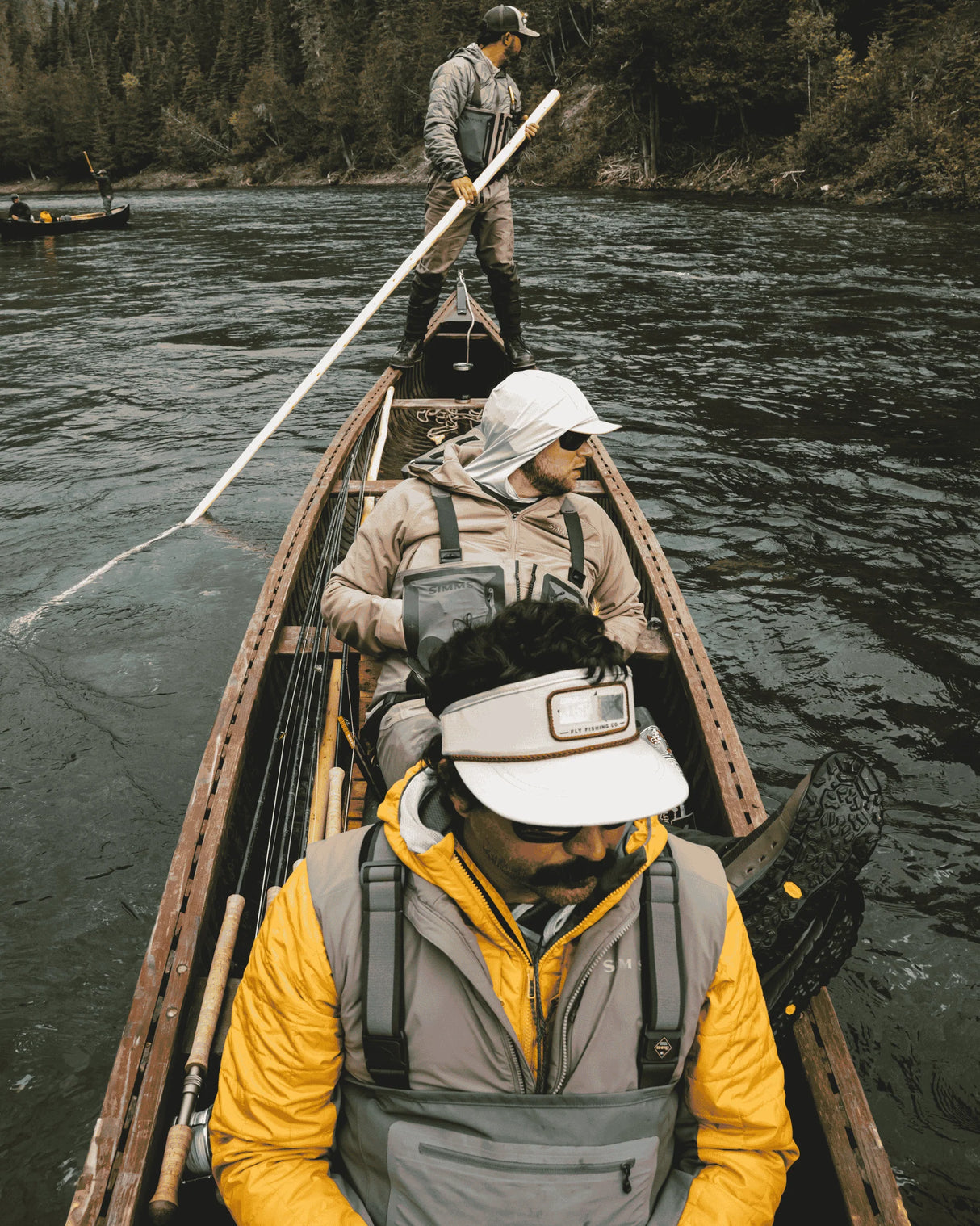 Simms M's Fall Run Hybrid Hoody - Black - M