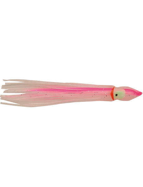 P-Line Sunrise Squid Skirt Unrigged 5pk - Clear Pearl with Pink