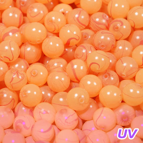 Slayn Steel Co Beads - Placenta Peach - 10mm - 15pcs